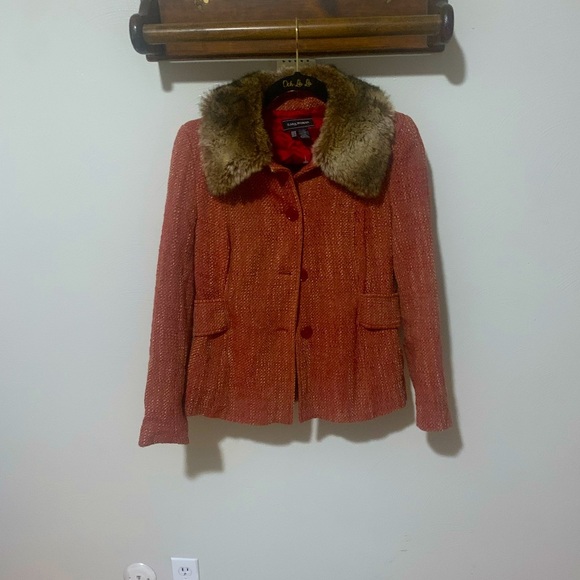 Zara Jackets & Blazers - ZARA Womans coat sz 10 red detachable hood